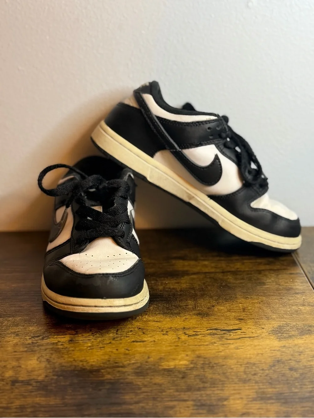 Nike Panda Dunks Size 1.5y